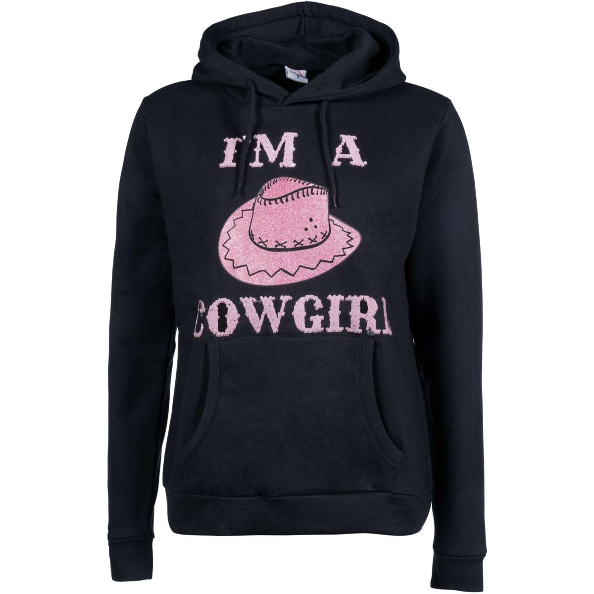 HKM Hoodie Cowgirl Black