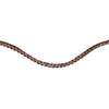 HKM Browband Rosegold Glamour Brown/Rosegold