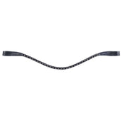 HKM Browband Precious Black