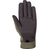 HKM Riding Gloves Lyon Olive Green