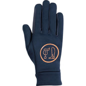 HKM Riding Gloves Lyon Darkblue