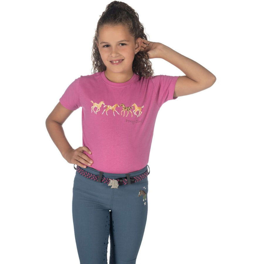 HKM T-Shirt Pony Club Pink