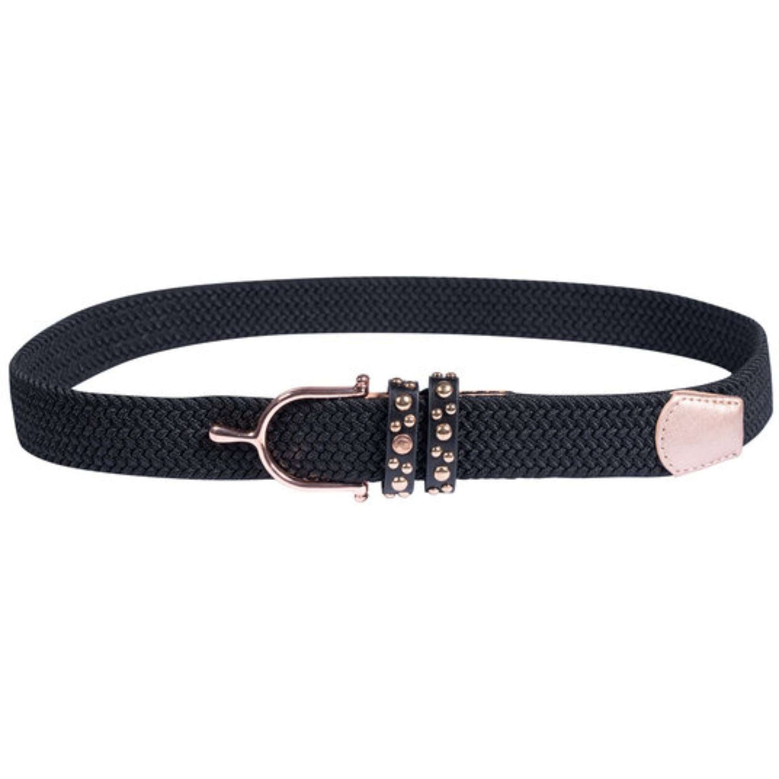 HKM Belt Rosegold Glamour Black