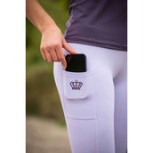 HKM Riding Legging Lavender Bay Full Seat Lavender