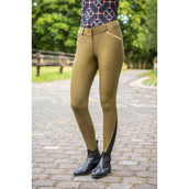 HKM Breeches Edinburgh Full Seat Olive Green