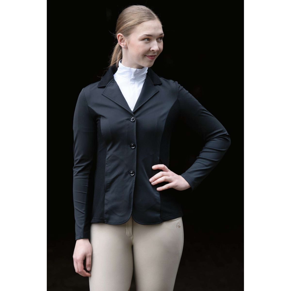 HKM Competition Jacket Hunter Women Slim fit Black