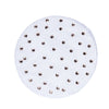 HKM Hair Net Rosegolden Sparkle White