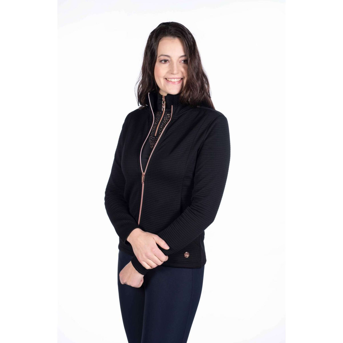 HKM Zip-Hoodie Yvonne Black