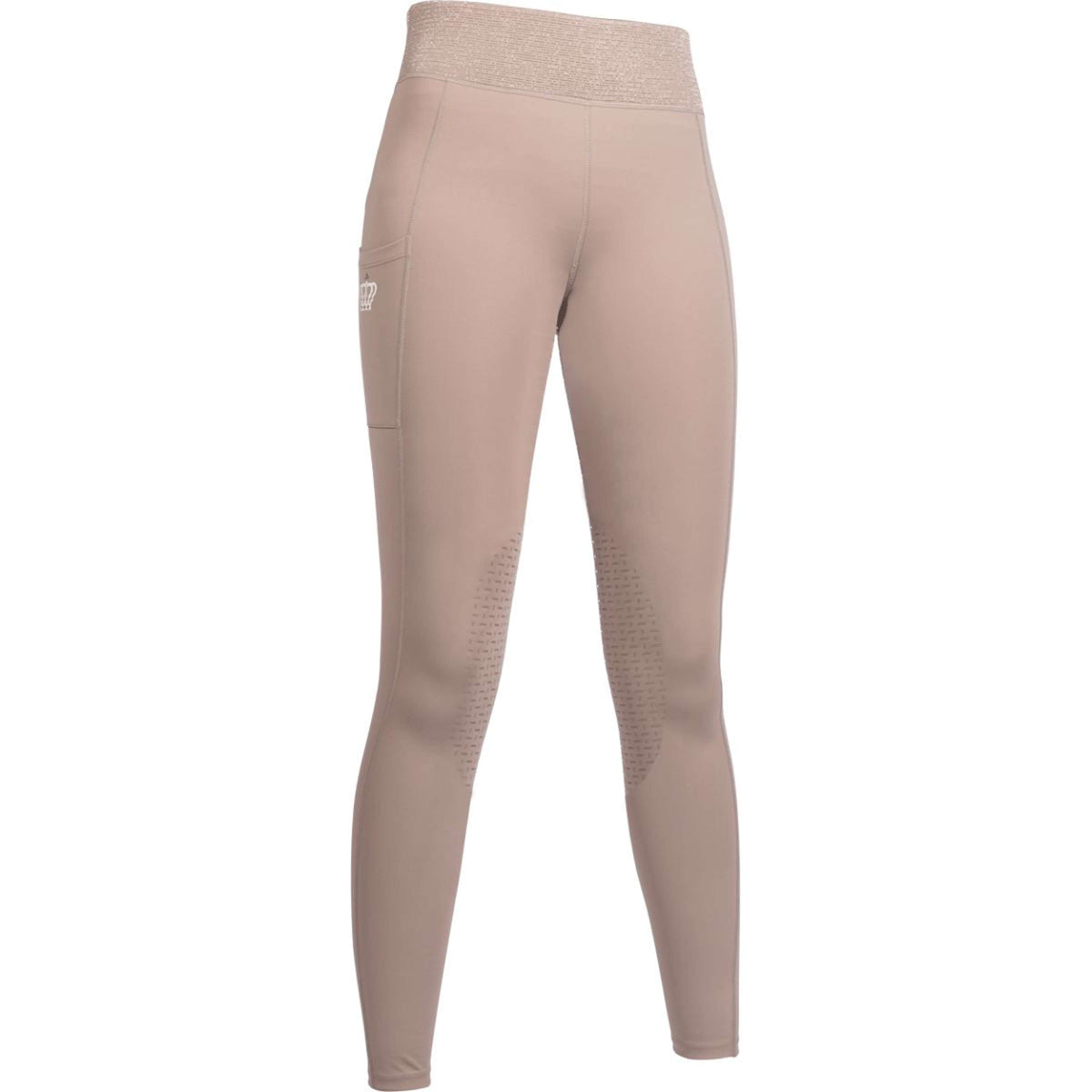 HKM Riding Legging Lavender Bay Half Seat Taupe