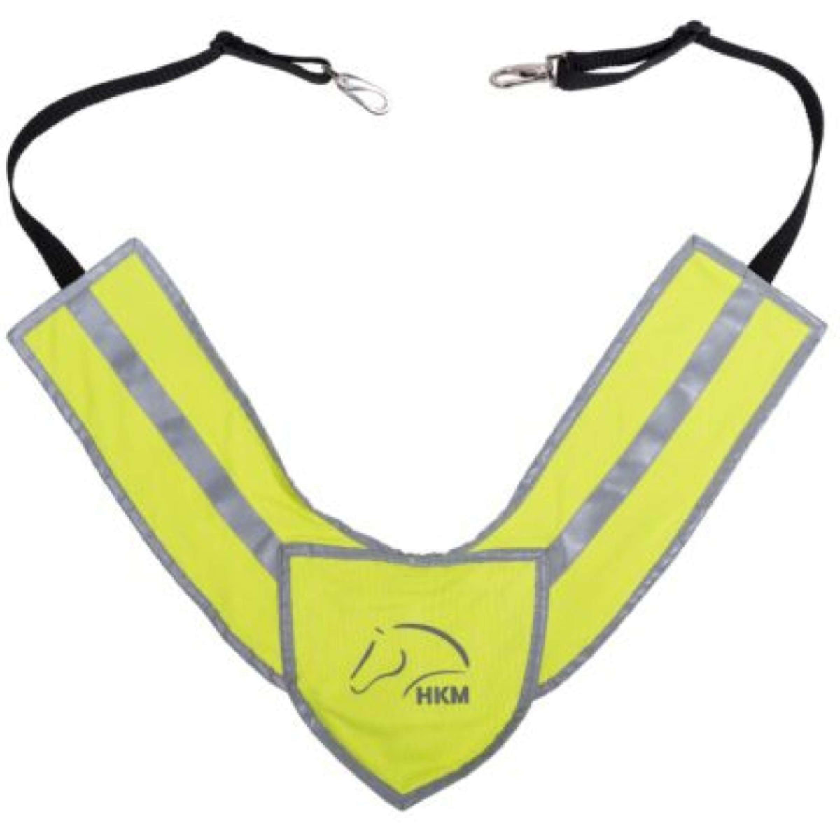 HKM Chest Buckle Reflective Neon Yellow