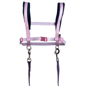 HKM Harness Funny Horses Hearts Pink/Dark Blue