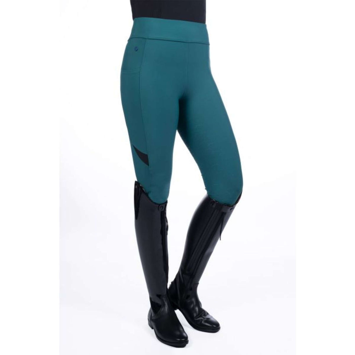 HKM Riding Legging Port Royal Full Grip Petrol