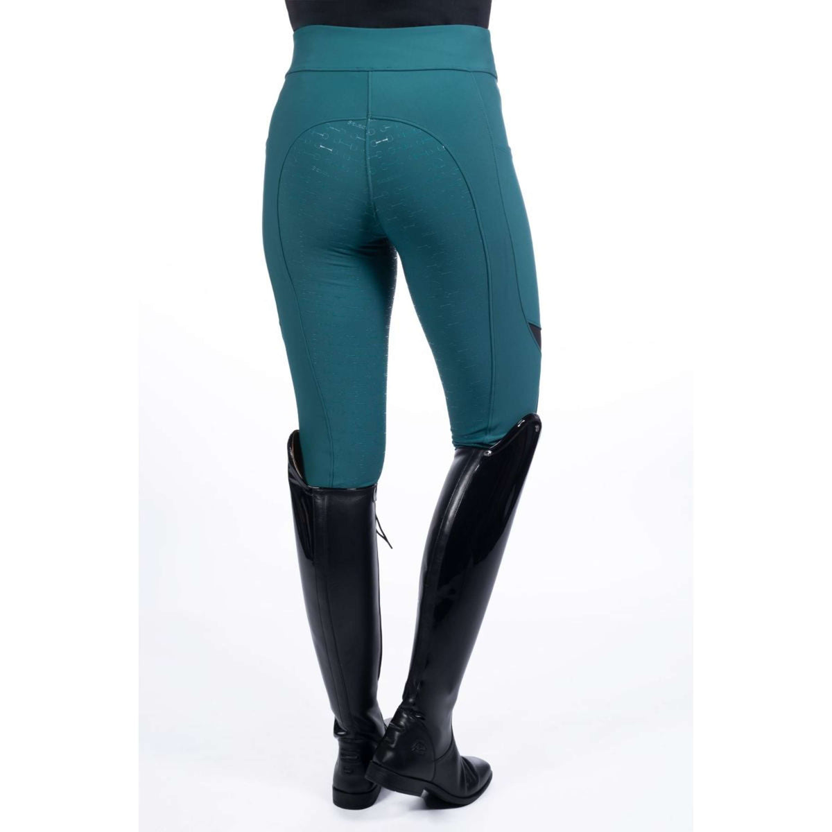 HKM Riding Legging Port Royal Full Grip Petrol