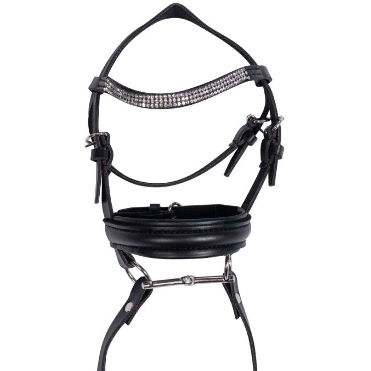 HKM Bridle Cuddle Pony Black