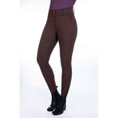 HKM Breeches Arctic Bay Silicone Full Seat Darkbrown