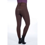 HKM Breeches Arctic Bay Silicone Full Seat Darkbrown