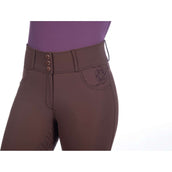 HKM Breeches Arctic Bay Silicone Full Seat Darkbrown