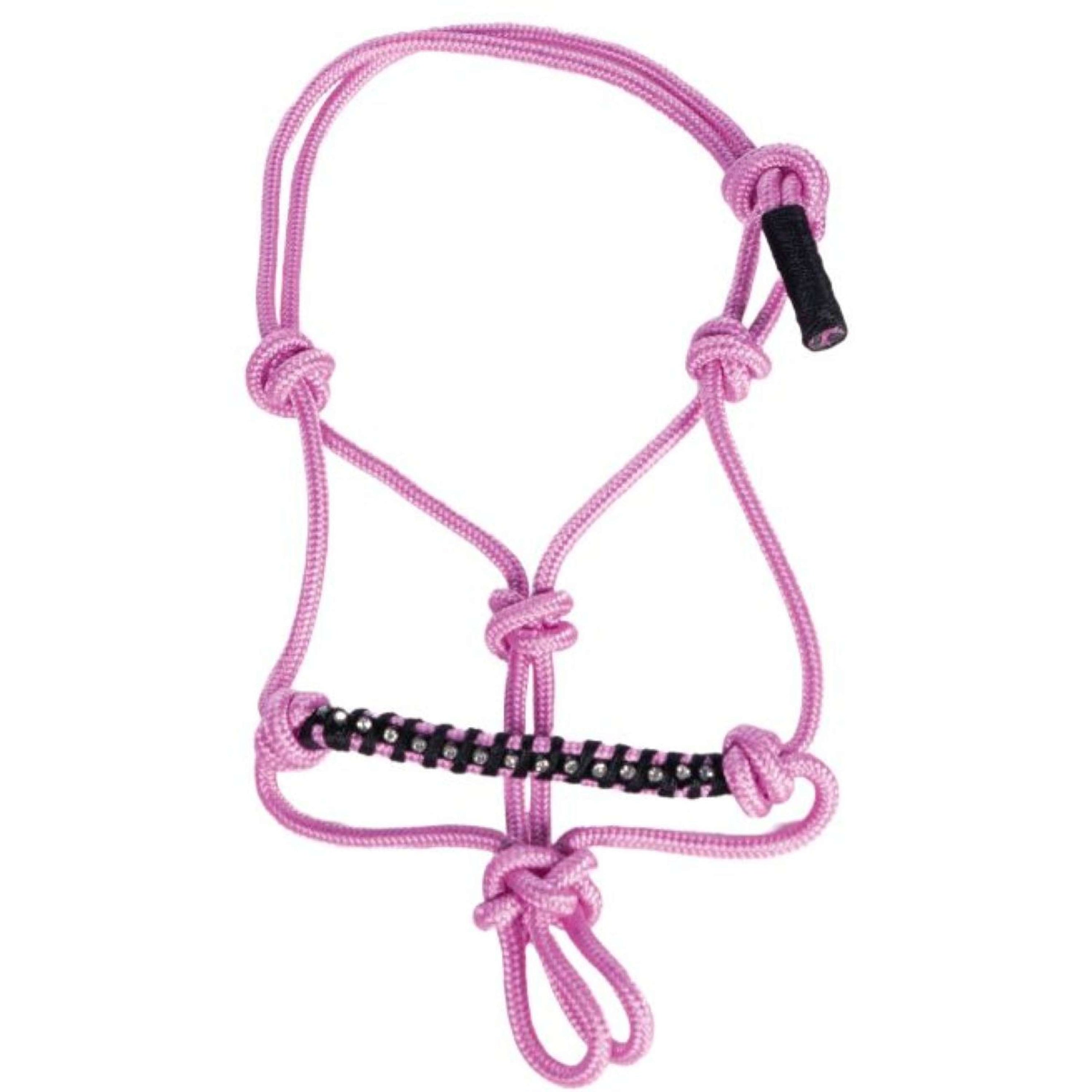 HKM Rope Halter Hobby Horsing Pink