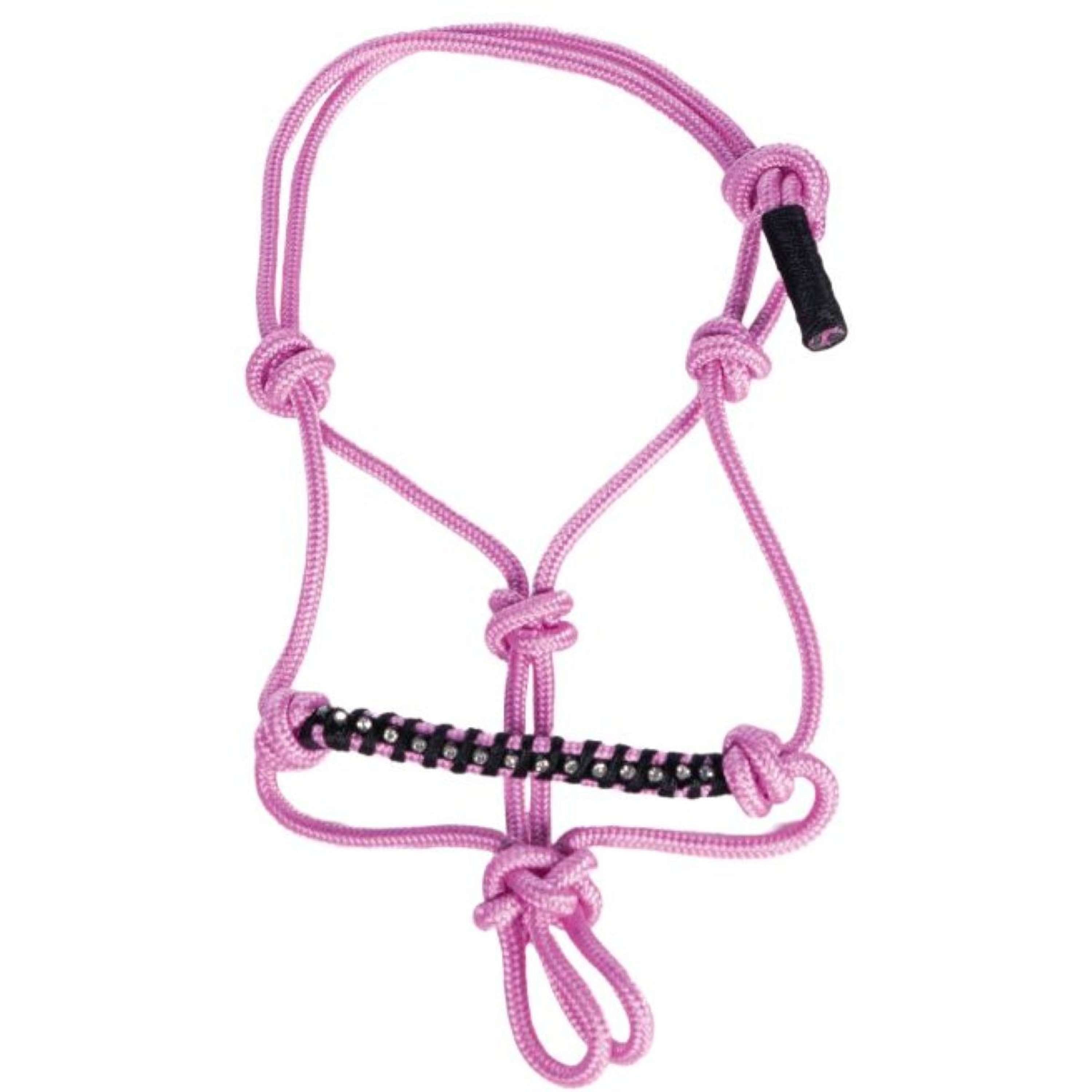 HKM Hobby Horsing Rope Halter Pink
