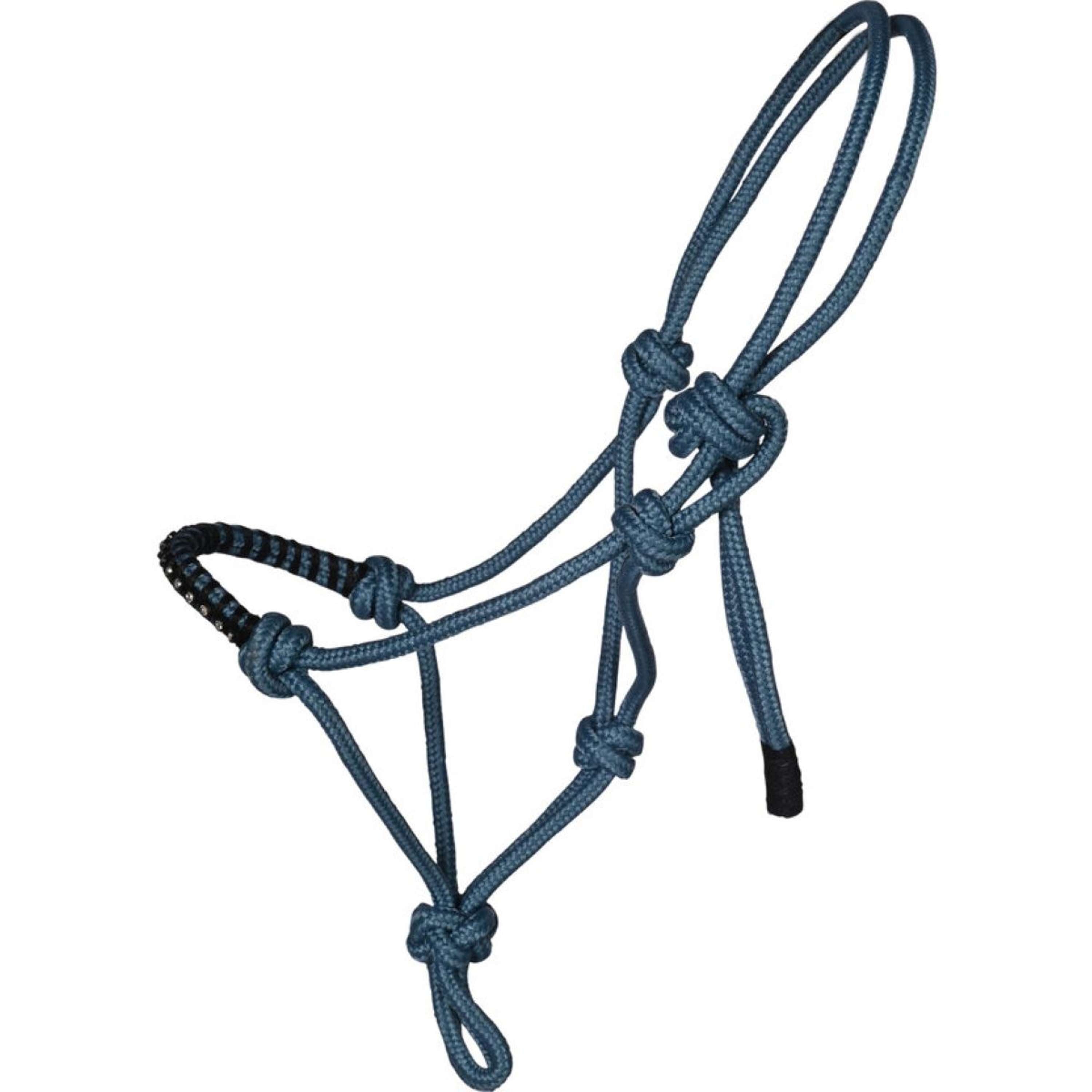 HKM Hobby Horsing Rope Halter Turqoise
