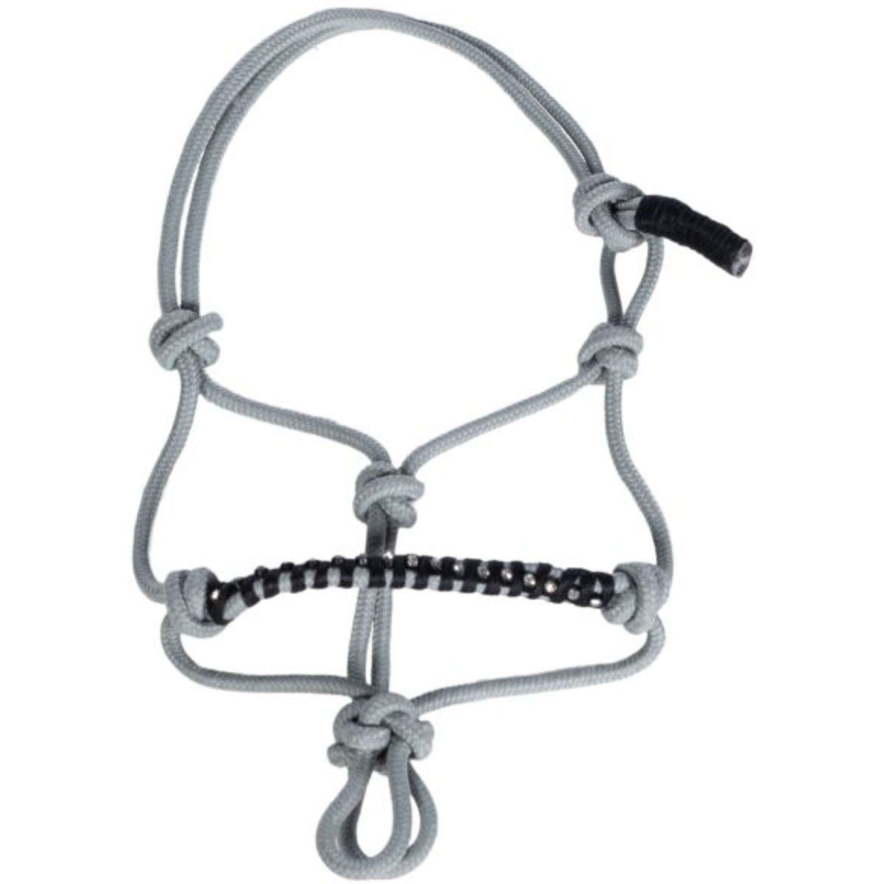 HKM Hobby Horsing Rope Halter Grey