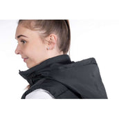 HKM Long Bodywarmer Misty Black