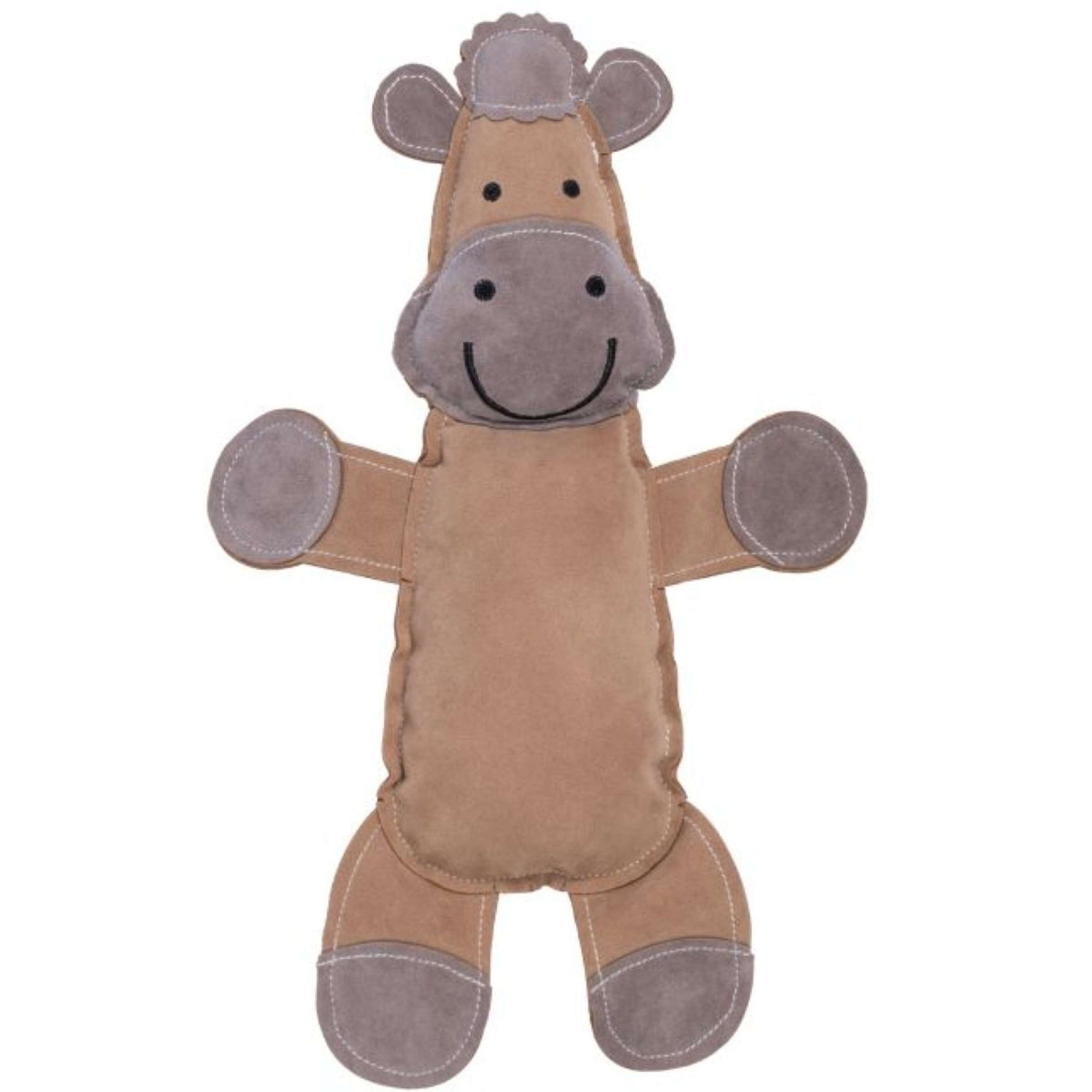 HKM Dog Toys Buddy Horse Nature/Light grey