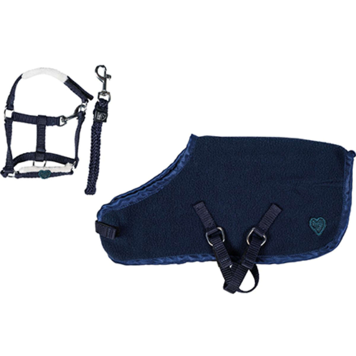 HKM Cuddle Pony Starter Set Deep Blue