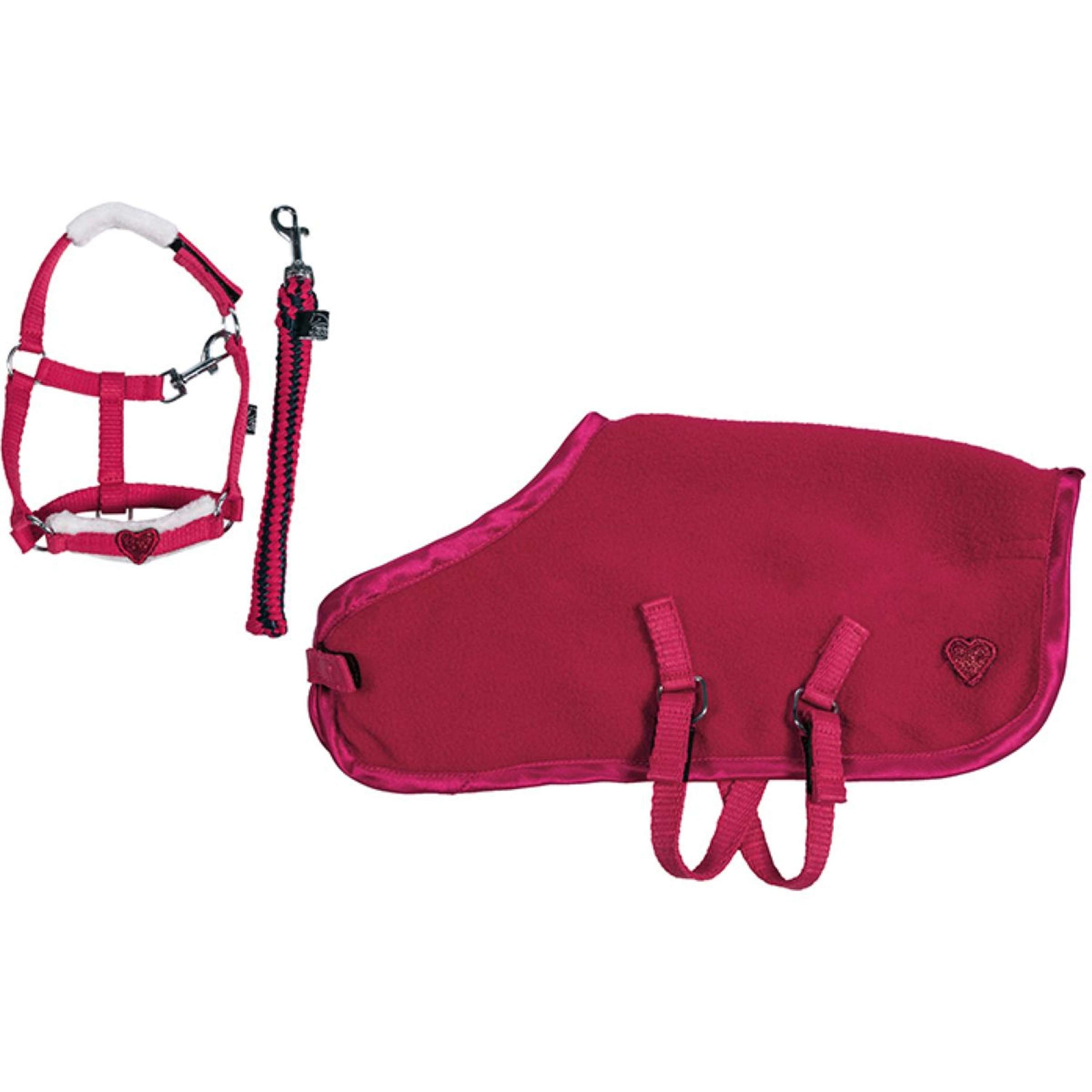 HKM Cuddle Pony Starter Set Red