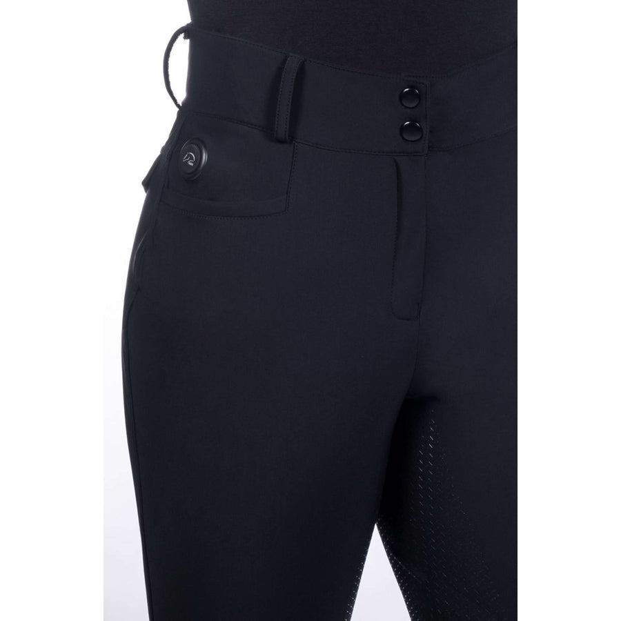 HKM Breeches Keep Warm Full Grip Black