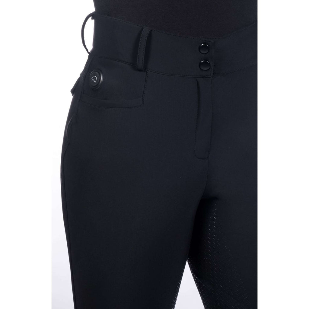 HKM Breeches Keep Warm Full Grip Black