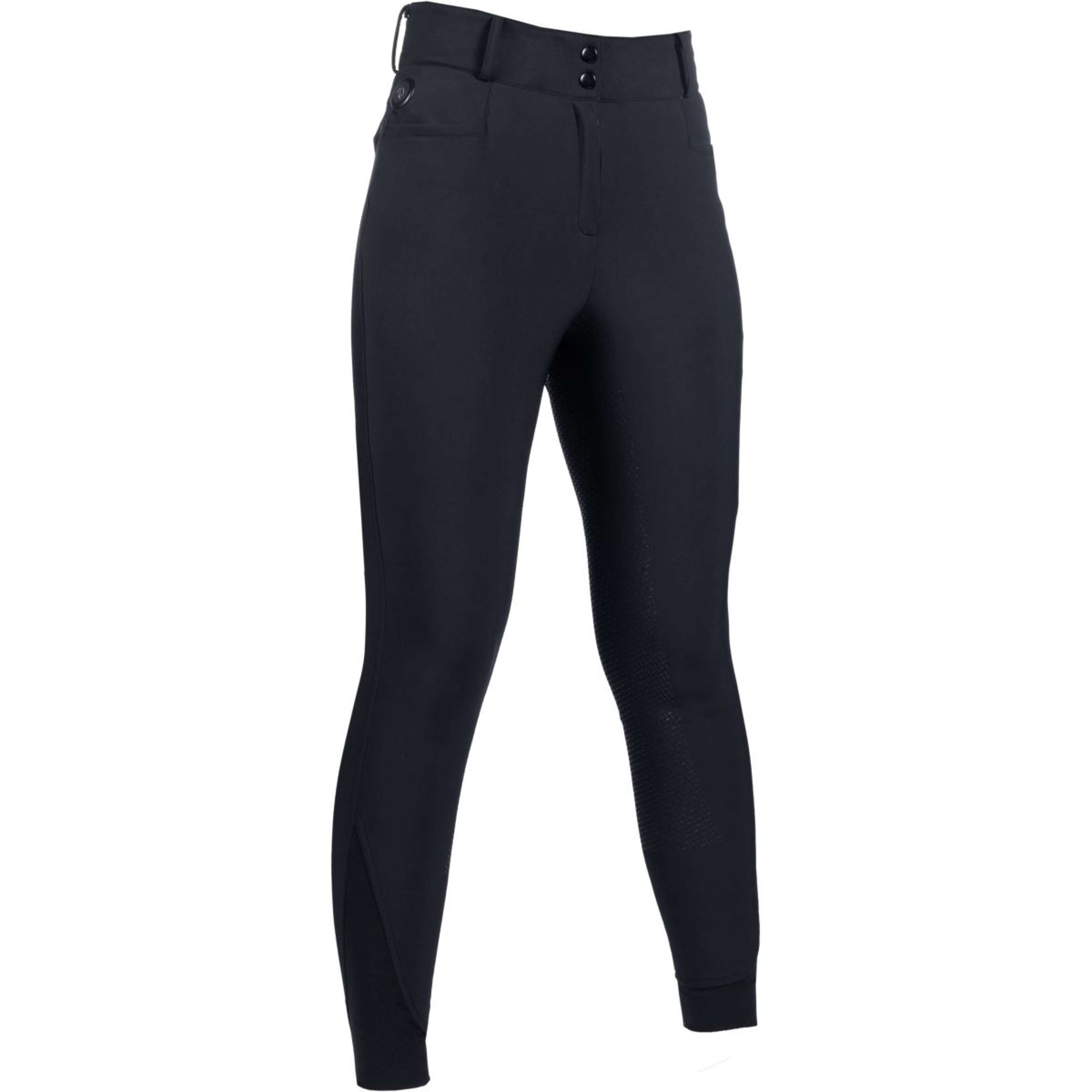 HKM Breeches Keep Warm Full Grip Black