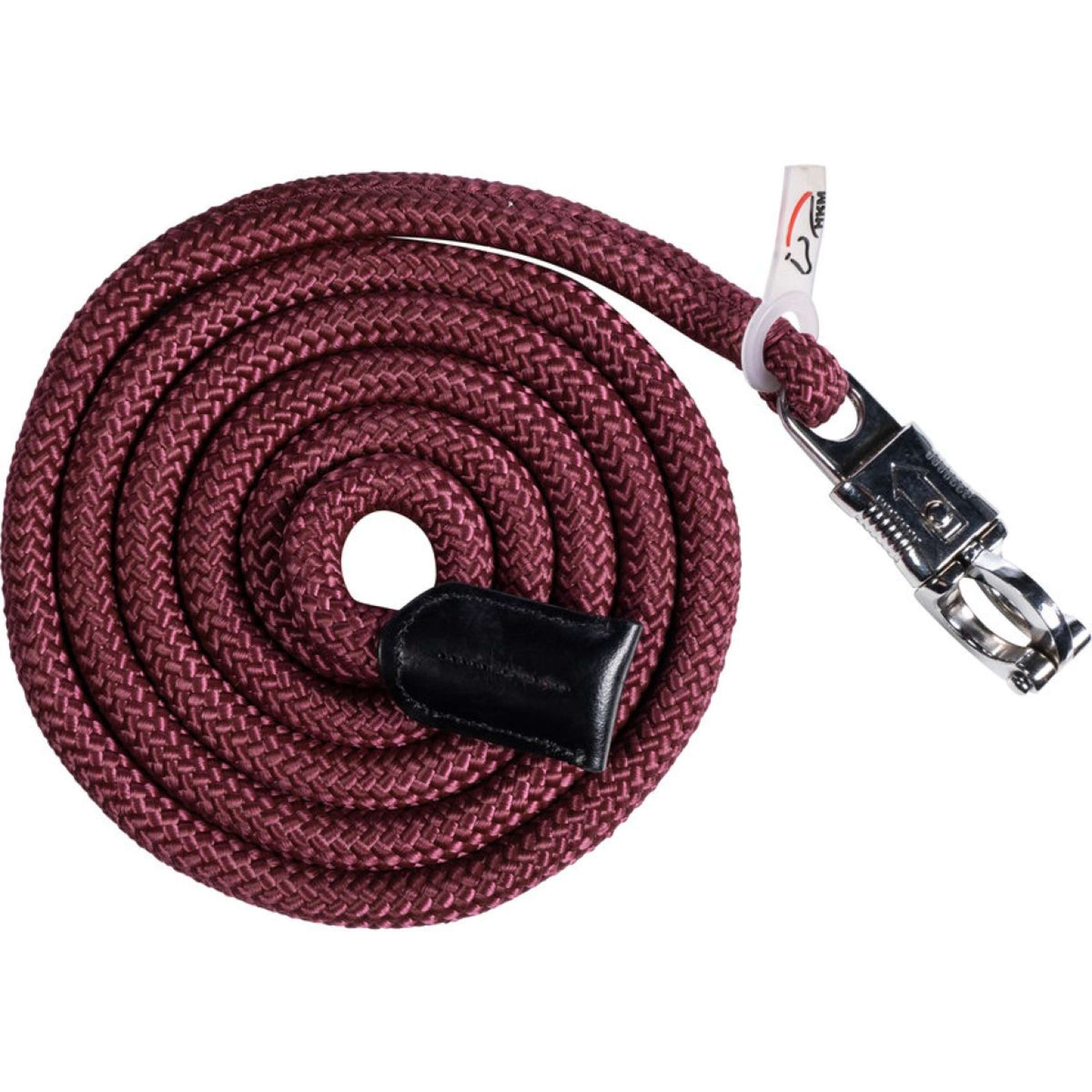 HKM Lead Rope Carlotta Panic Snap Bordeaux