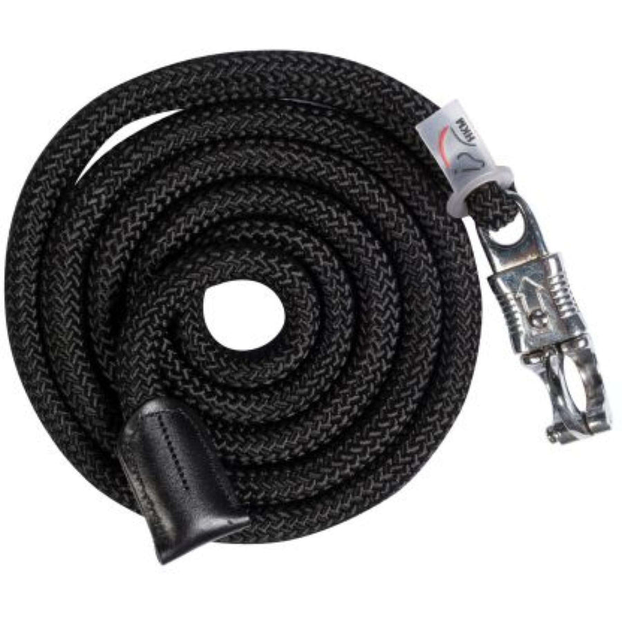 HKM Lead Rope Carlotta Panic Snap Black