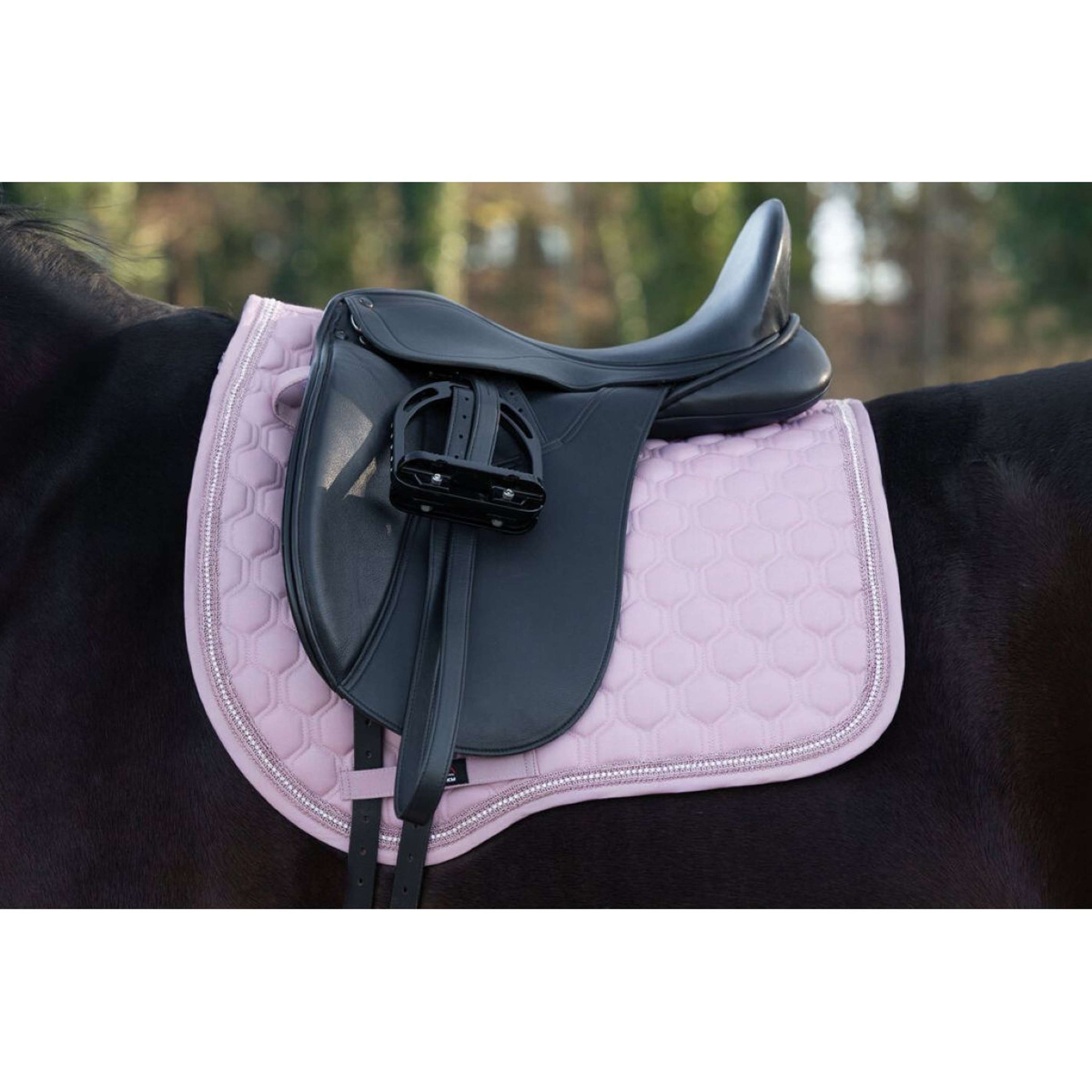 HKM Saddlepad Elisa Dressage Mauve