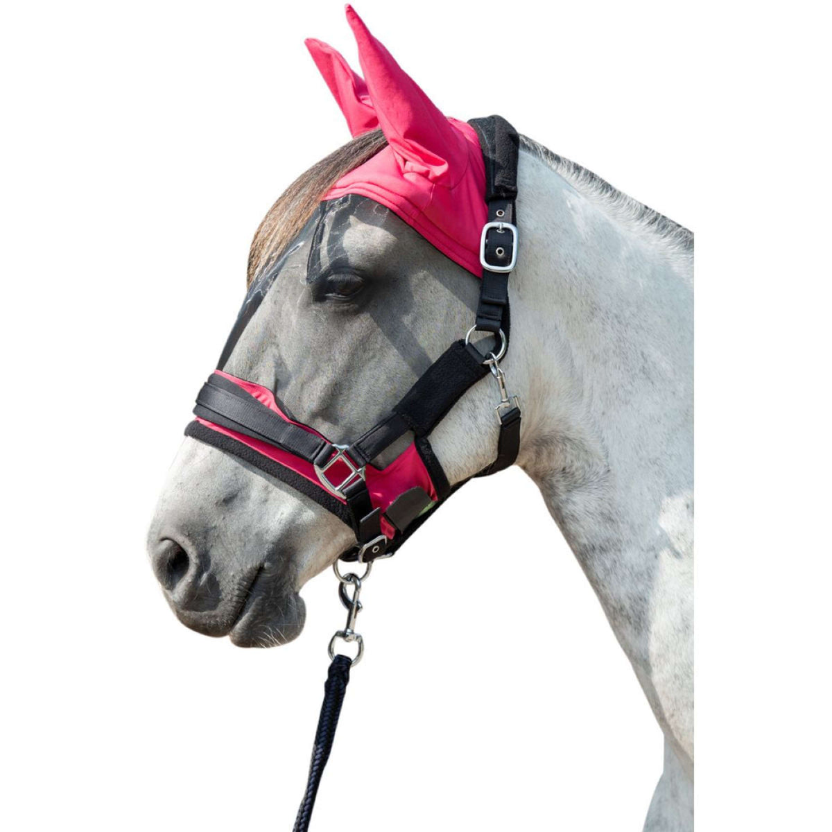 HKM Fly Mask Premium Magenta