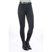 HKM Breeches Harbour Island Denim Full Grip Black