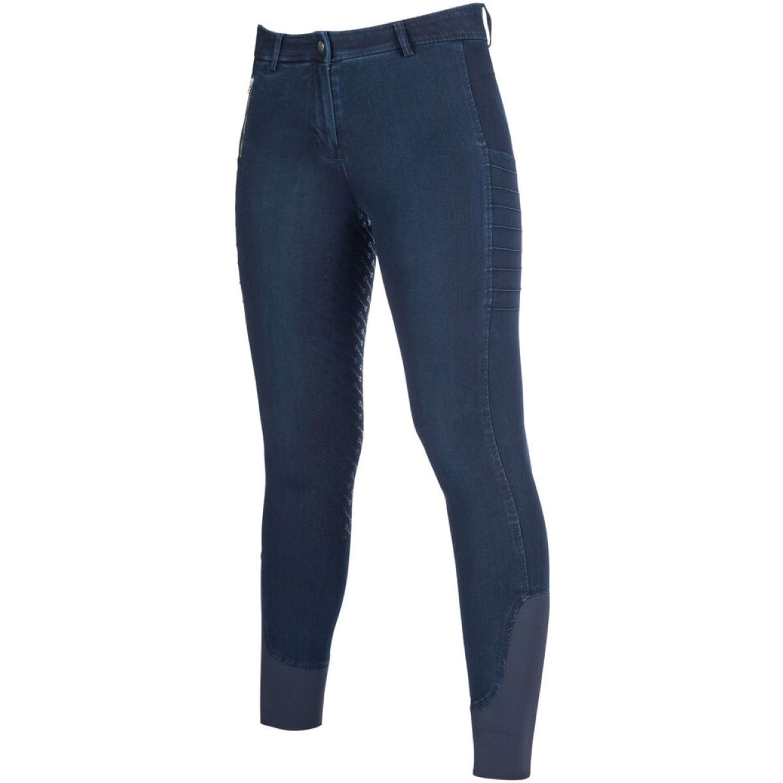 HKM Breeches Aruba Denim Full Grip Darkblue