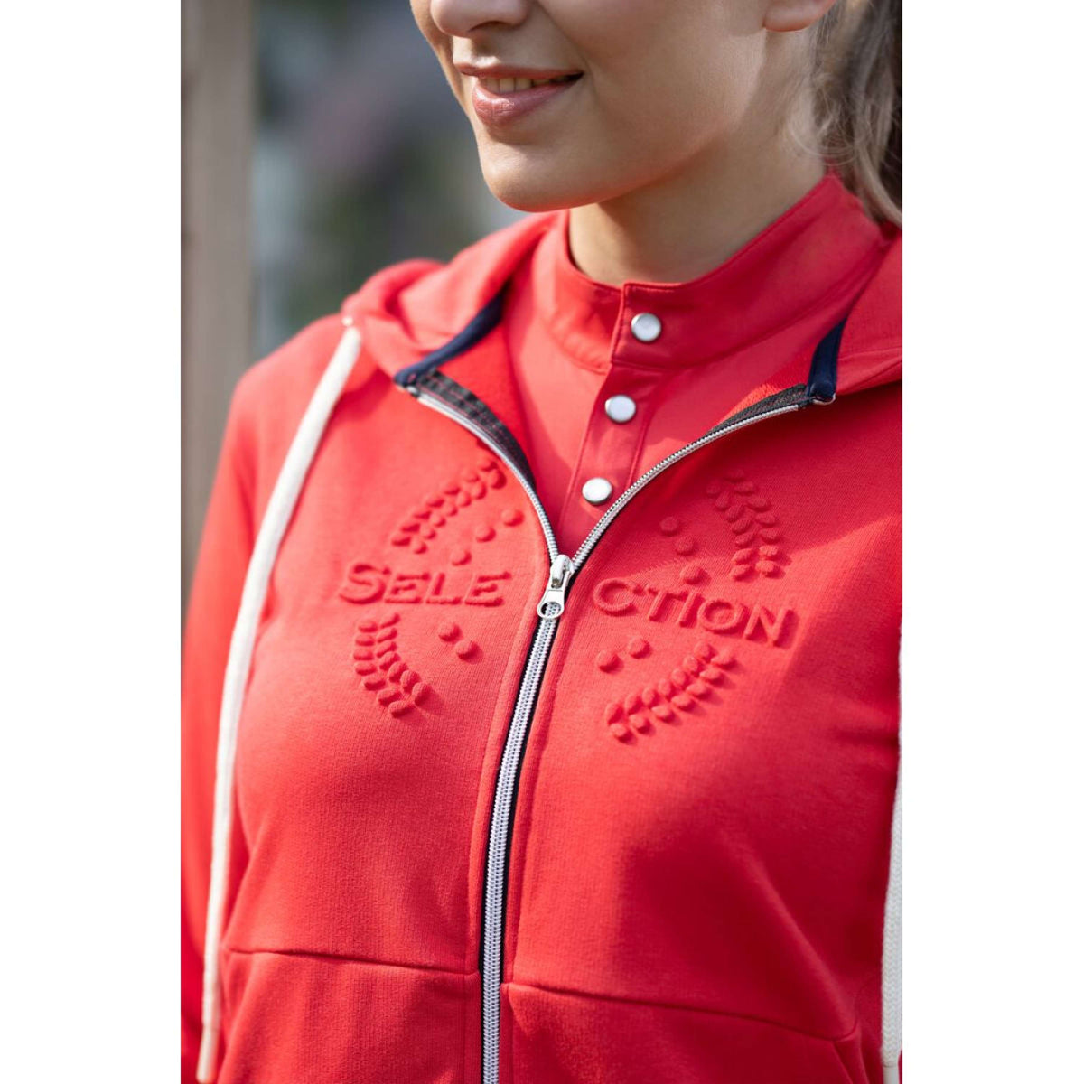 HKM Zip-Hoodie Aruba Red