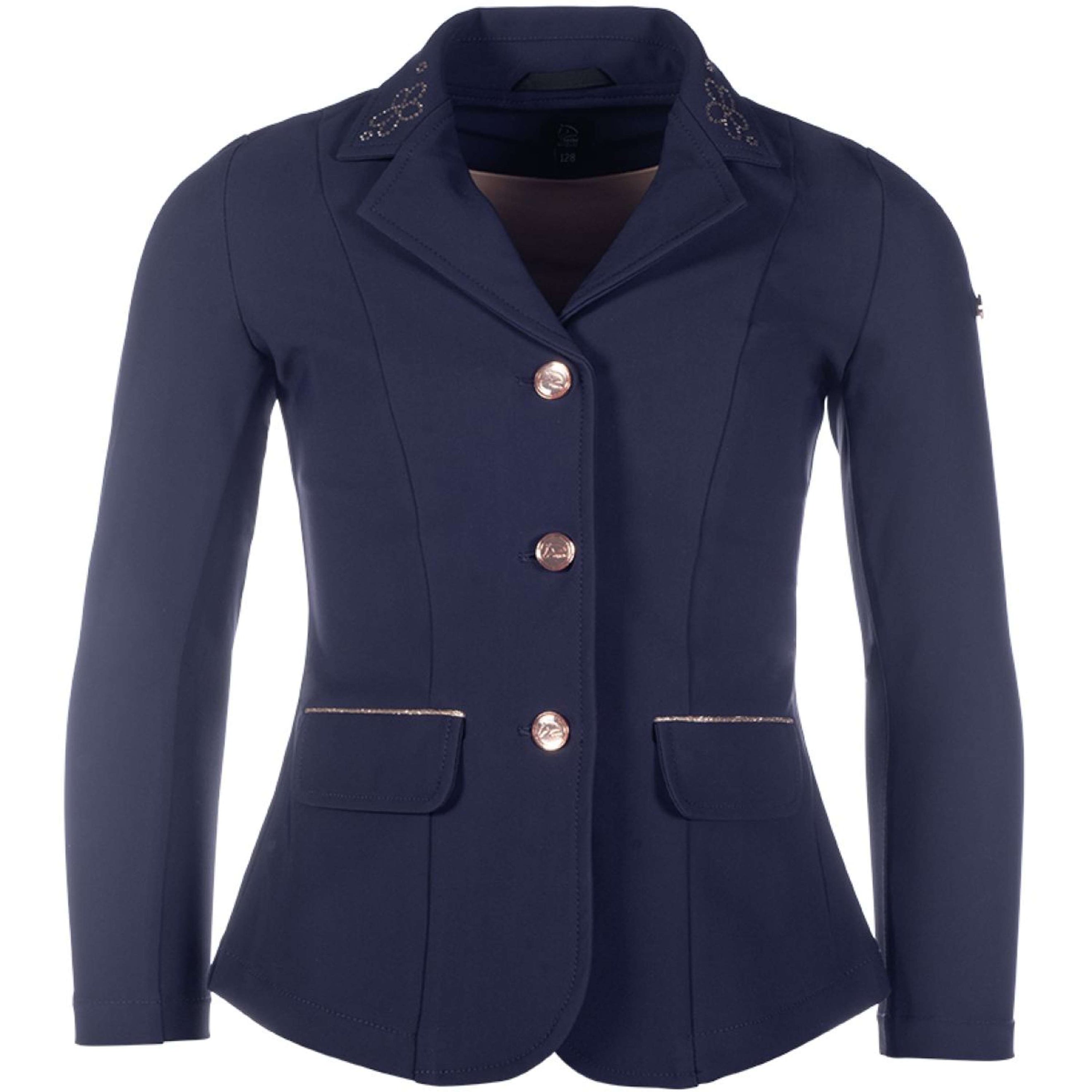 HKM Competition Jacket Flora Children Darkblue