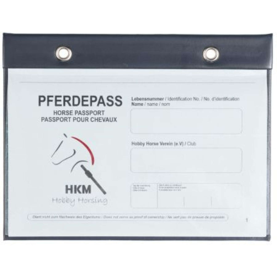 HKM Hobby Horsing Passport Holder Darkblue