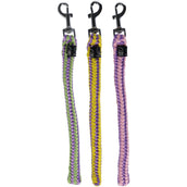 HKM Cuddle Pony Lead Rope Green/yellow/Pink