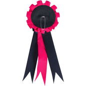 HKM Rosette Cuddle Pony Dark blue/Pink