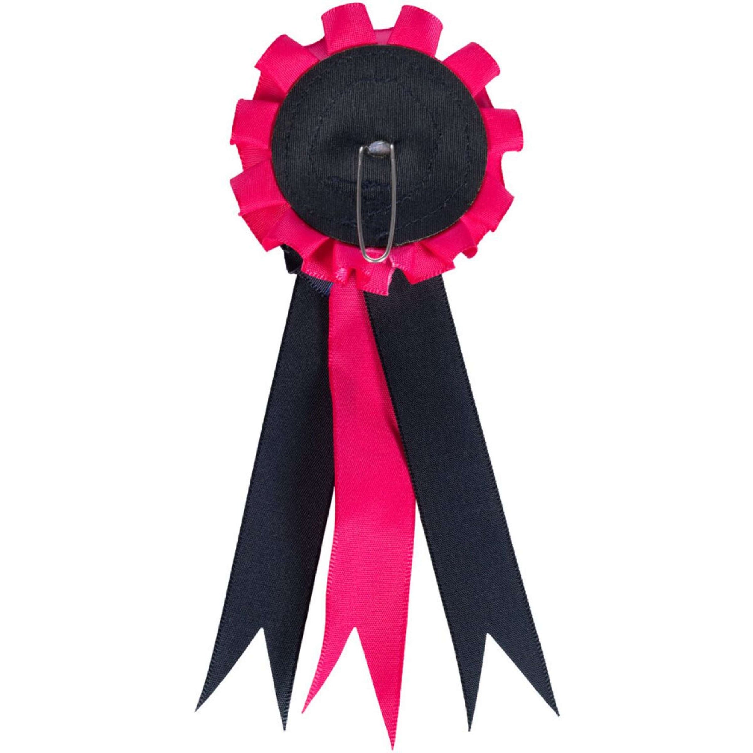 HKM Rosette Cuddle Pony Dark blue/Pink