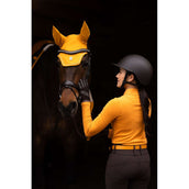HKM Ear Bonnet Livignio Lauria Garelli Soft mustard