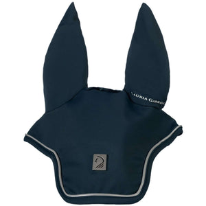 HKM Ear Bonnet Livignio Lauria Garelli Soft Darkblue