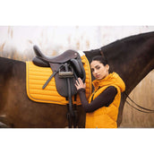 HKM Saddlepad Livignio Lauria Garelli Elegance Dressage mustard