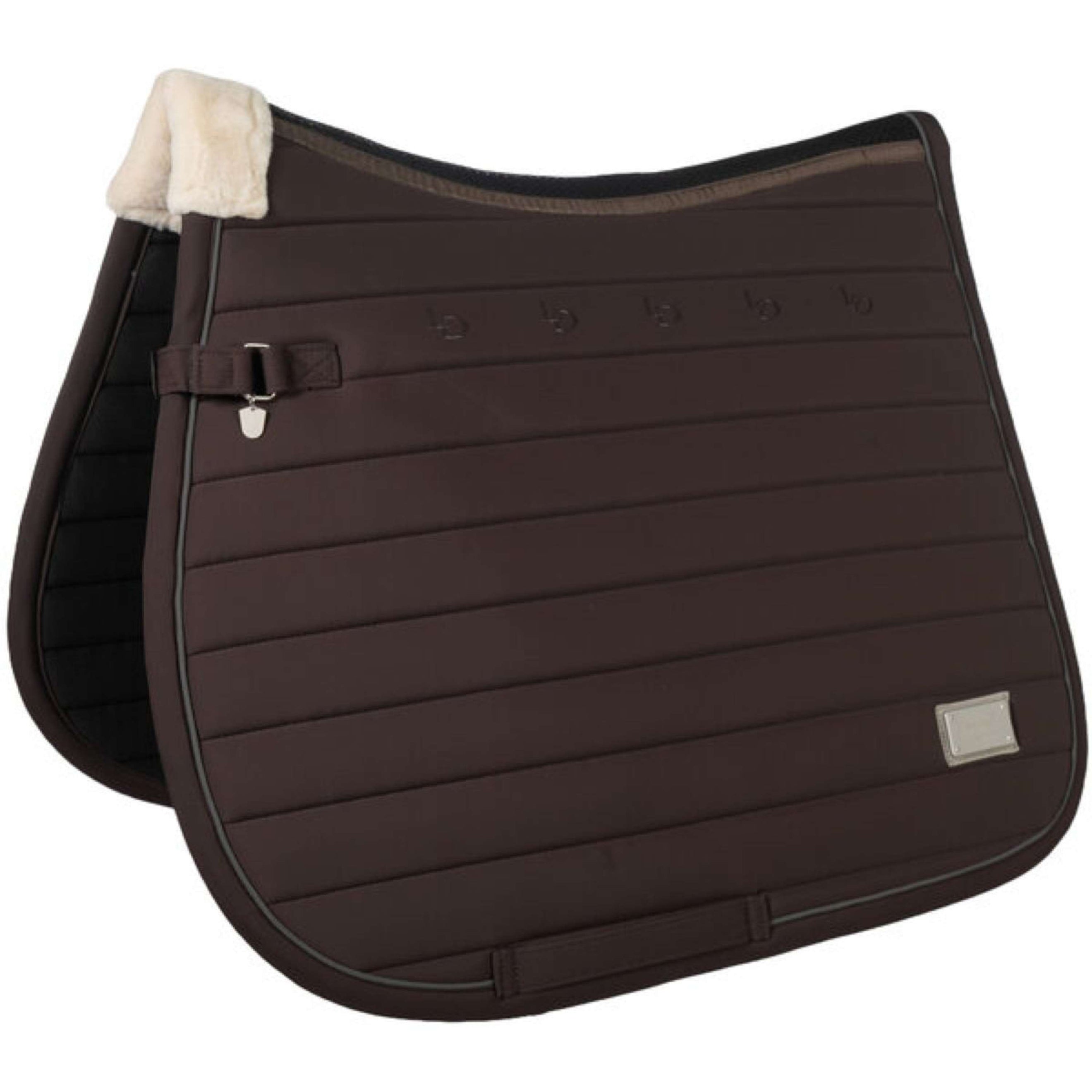 HKM Saddlepad Livignio Lauria Garelli Elegance General Purpose Darkbrown HKM Saddlepad Livignio Lauria Garelli Elegance General Purpose Darkbrown