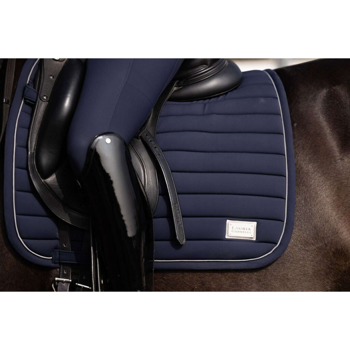 HKM Saddlepad Livignio Lauria Garelli Elegance Dressage Darkblue