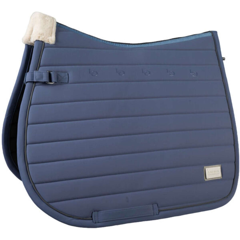 HKM Saddlepad Livignio Lauria Garelli Elegance General Purpose Indigo HKM Saddlepad Livignio Lauria Garelli Elegance General Purpose Indigo